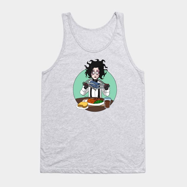 Edward ScissorHands Foodstagram Tank Top by DaneDav